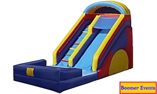 18 FT Slide (WET OR DRY)- $50 EXTRA FOR WET  #B130
