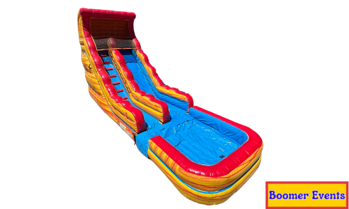 18 FT Volcano Slide - (WET OR DRY) -$50 EXTRA FOR WET #TB1738