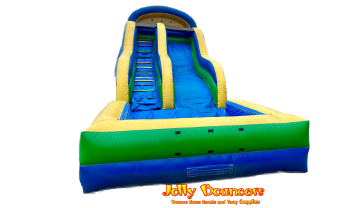 20 FT Wave Slide Blue (WET OR DRY) -$50 EXTRA FOR WET #FS31