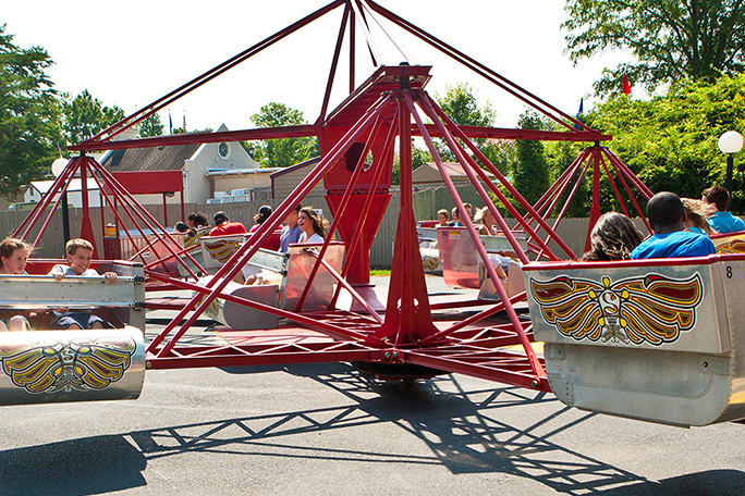 Scrambler Carnival Ride