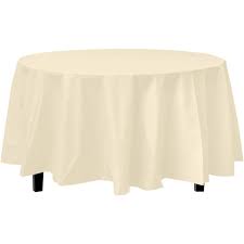 Round Tablecloth - Ivory