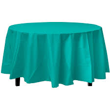 Round Tablecloth - Teal