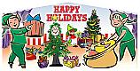Holiday (Happy Holidays) 13x13